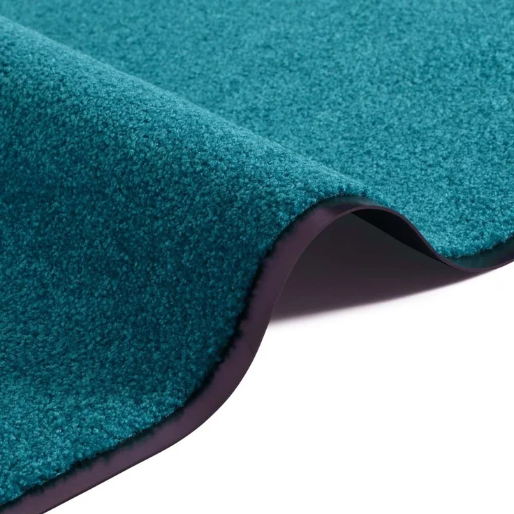 Waschbare Fußmatte Wash & Clean - petrol - 60x180x0,7cm – Bild 2