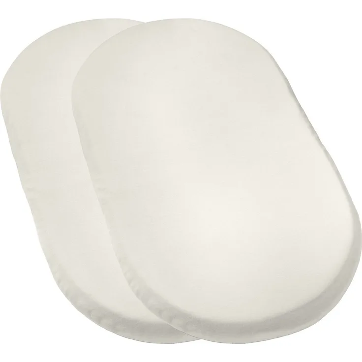 Erwin Müller Spannbettlaken Baby-Spannbettlaken "Murnau" 2er-Pack, Jersey, Gummizug: Rundumgummi, (1 Stück), Single-Jersey