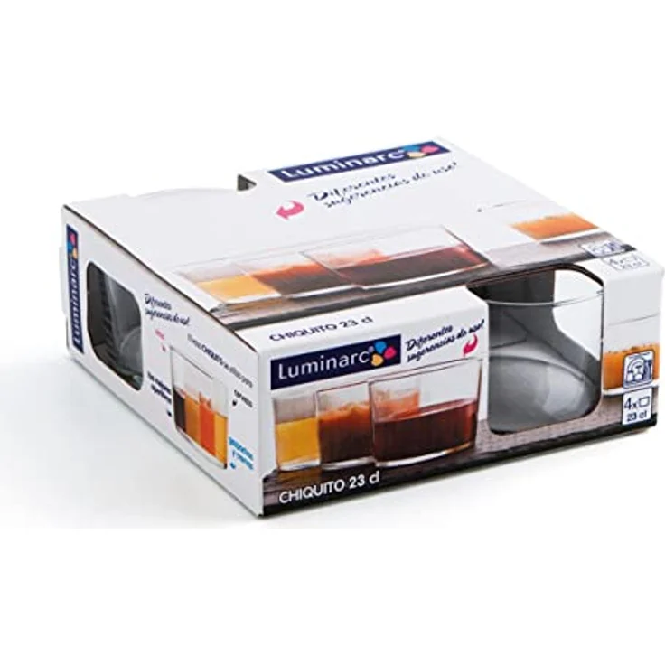 Luminarc 7144522 kleine Gläser mit Etui, 23 cl, 4 Stück – Bild 5