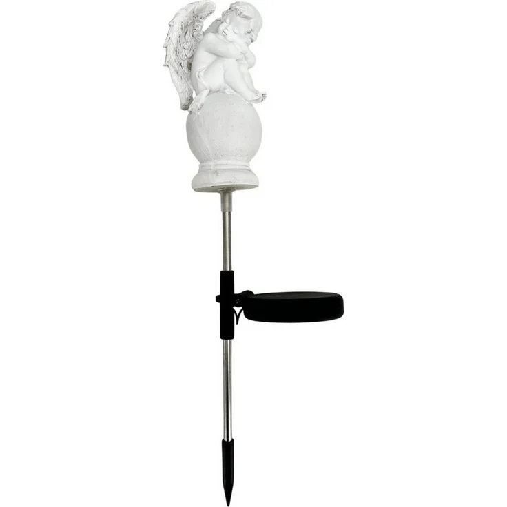 abc HOME Gartenstecker Engel, LED, 45 cm – Bild 1