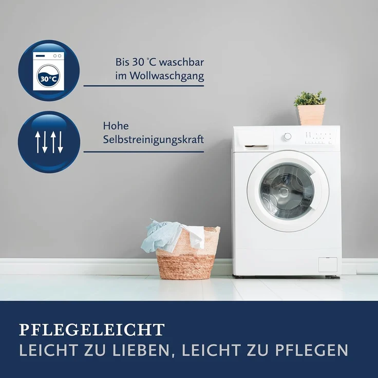Billerbeck Matratzenauflage MULTILIND | gefüllt mit 100% Schurwolle 90x200 cm – Bild 4