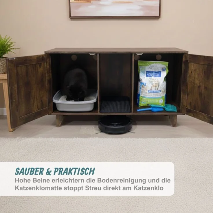 XXL Katzenschrank für Katzenklo 10052208_8208 – Bild 5