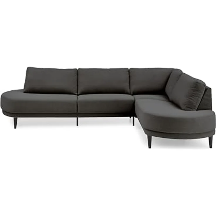 ATLANTIC home collection Ecksofa Ronny, BxTxH: 279 x 113 x 82 cm, Ecke wahlweise re/li montierbar – Bild 3