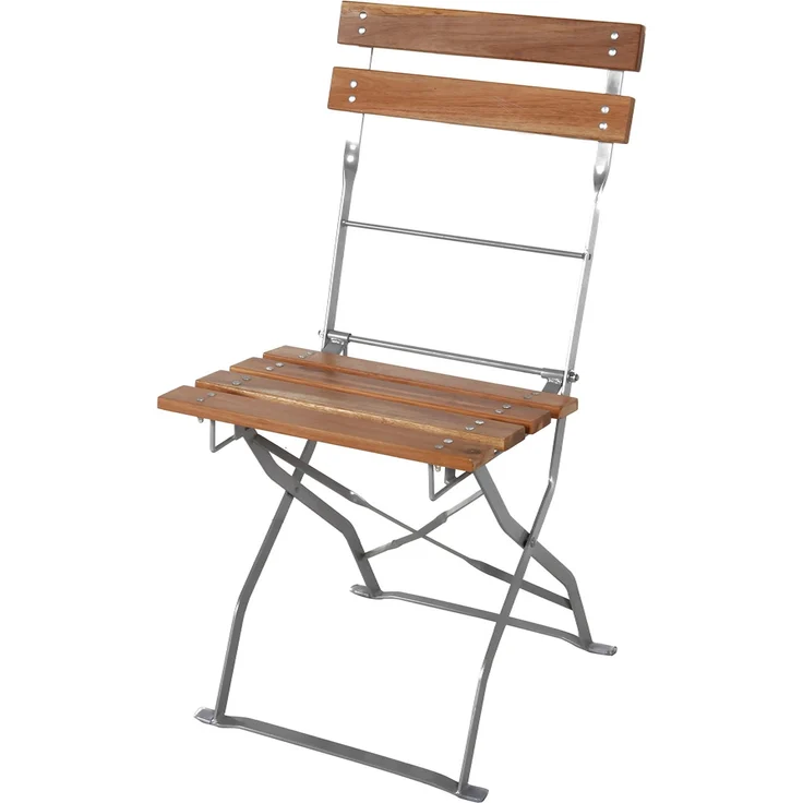 3er Biergarten Set Biergartengarnitur Biergartenmöbel Akazie Ø80cm – Bild 2