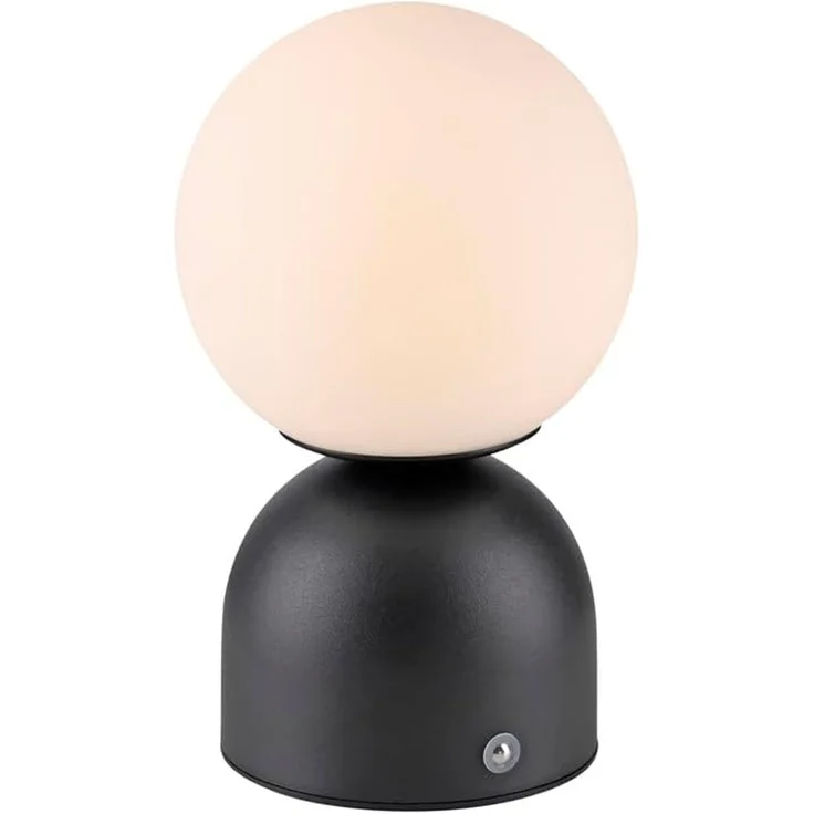 SCHÖNER WOHNEN-Kollektion LED Tischleuchte LED Tischlampe RUDI, Dimmbar, CCT, USB, 1xLED-Board/1,20W/3000K, warmweiß, Akku USB, Dimmbar Touchdimmer CCT – Bild 1