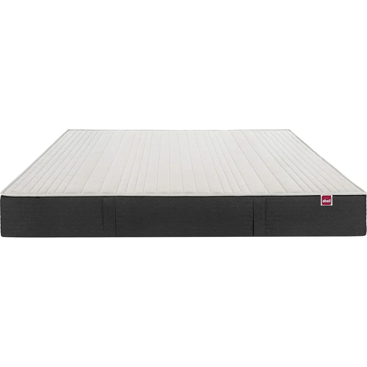 Abeil - XXL-Schaummatratze Double Sensation – Breite 30 cm – 1 mittlere Seite H2, 1 Seite fest H3 – ultraweicher Bezug, abnehmbar & maschinenwaschbar – Öko-Tex Zertifiziert – Weiß, 140x190 cm – Bild 1