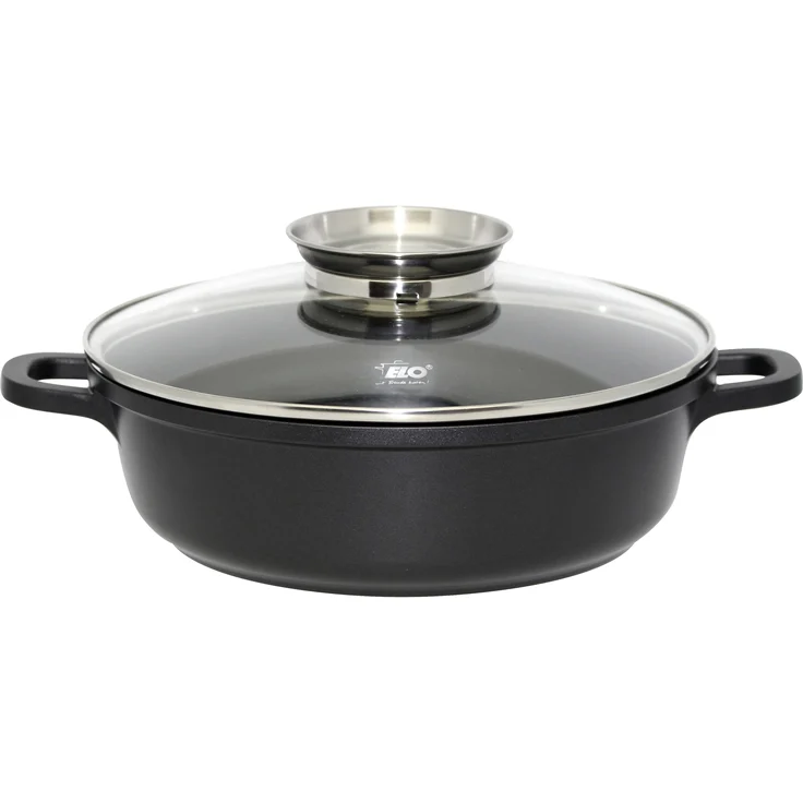 Servierpfanne ELO ALUCAST LBH 24x24x7.50 cm grau – Bild 1