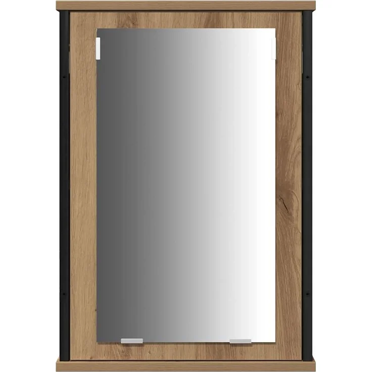 vidaXL Badezimmer Waschbeckenmöbel mit Regal 3 pcs Braun Holzwerkstoff 3334392 – Bild 7