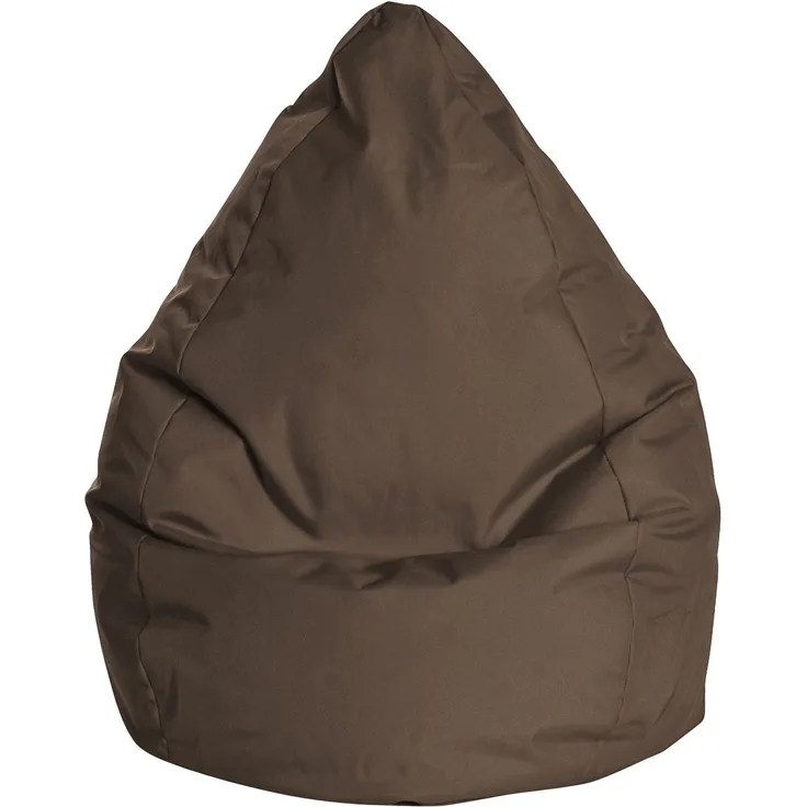 MAGMA Sitzsack BRAVA XXL DH 80x130 cm braun Bodenkissen Sitzkissen