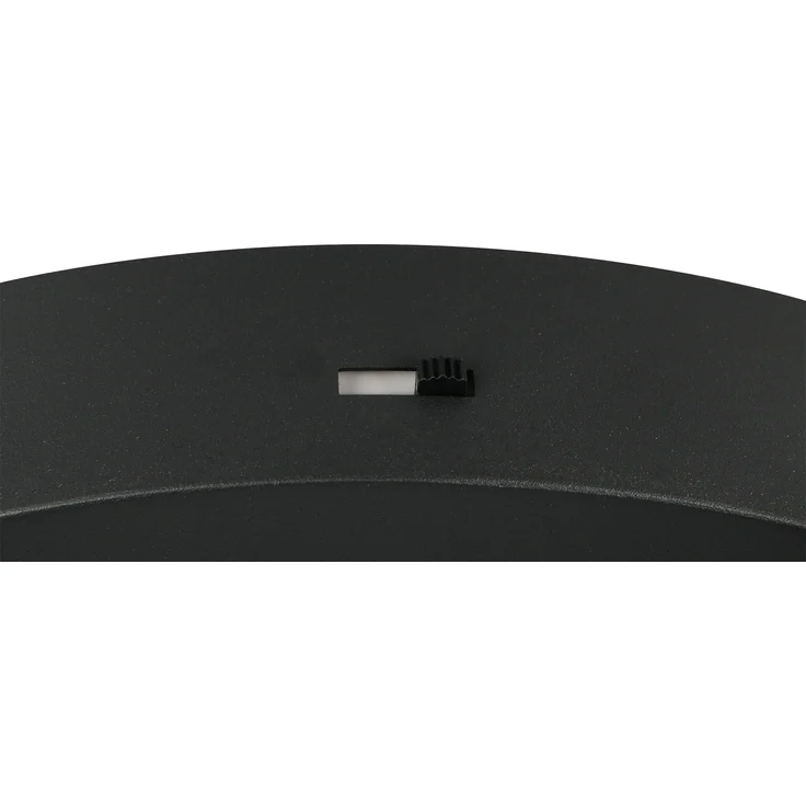 Moderner LED Deckenstrahler ROMEO mit 5 schwenkbaren Spots Schwarz Ø 30cm – Bild 8