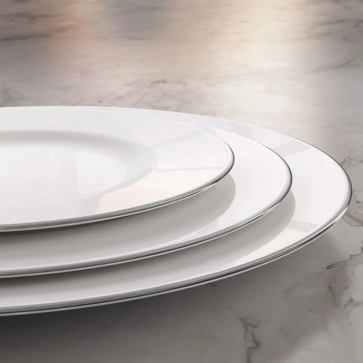 Villeroy & Boch Anmut Platinum No. 1 Frühstücksteller ø 22,5 cm 6er Set – Bild 3