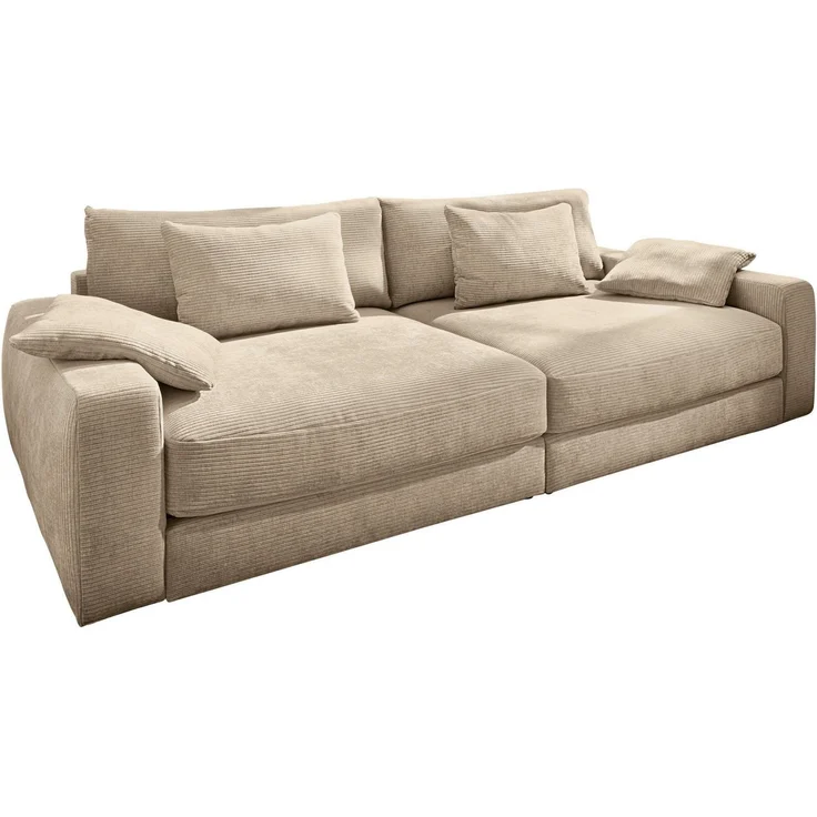 Jockenhöfer Gruppe Big-Sofa Milano XXL, B: 290 cm, mit Zierkissen, Relaxfläche 120x240 cm, Federkern – Bild 2