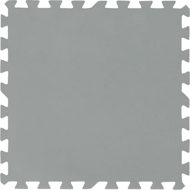 Bestway | Flowclear Pool-Bodenschutzfliesen | 9 Stück á 50 x 50 cm | Grau | ideal um Schutz des Poolbodens und des Rasens – Bild 1