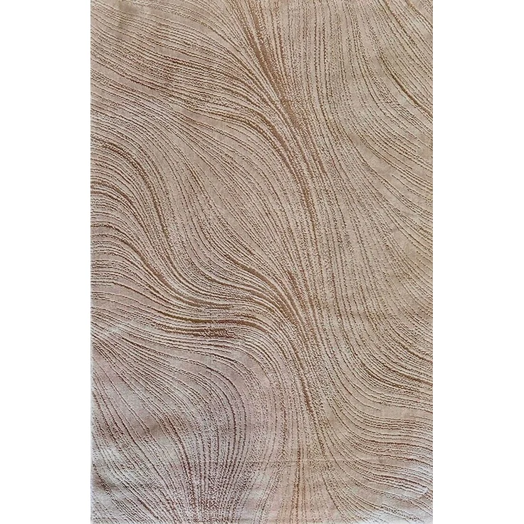 Vimoda Teppich Boho Design Unifarbe Hoch-Tief-Effekt, Rechteckig, Höhe: 6 mm, Teppich 3D Hoch-Tief-Effekt Modern für Esszimmer, Flur & Schlafzimmer – Bild 5