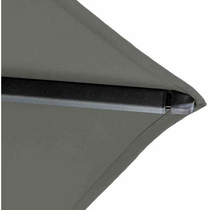 Avio Mittelstockschirm anthrazit/olive 250x250cm – Bild 6