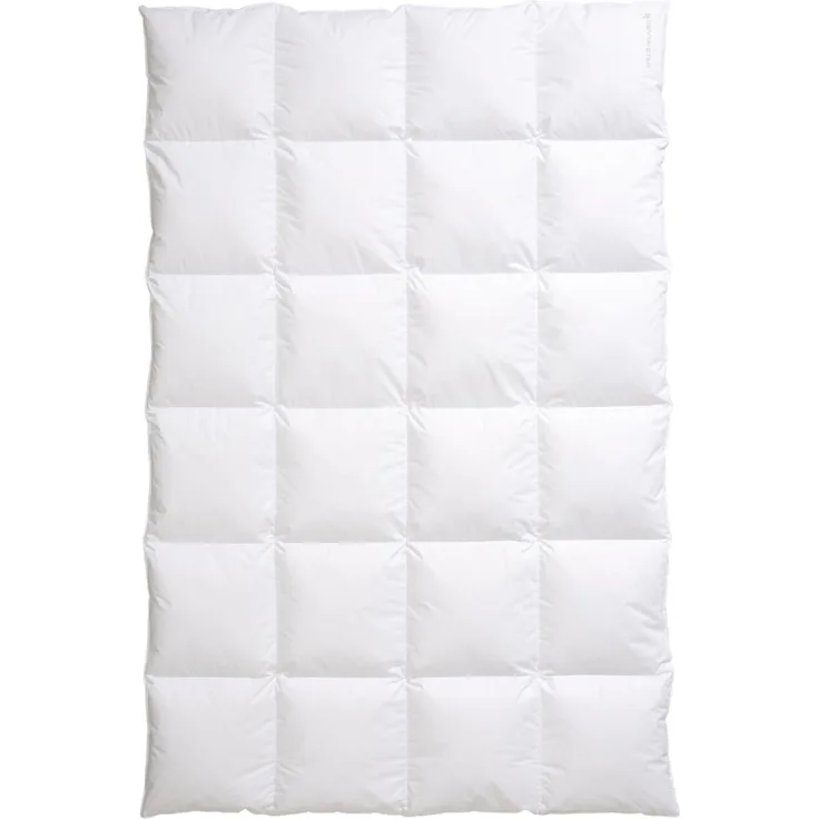 Centa-Star Bettdecke, Weiß Kassettenbett 4x6,2 cm Innensteg, warm, 155x220 cm