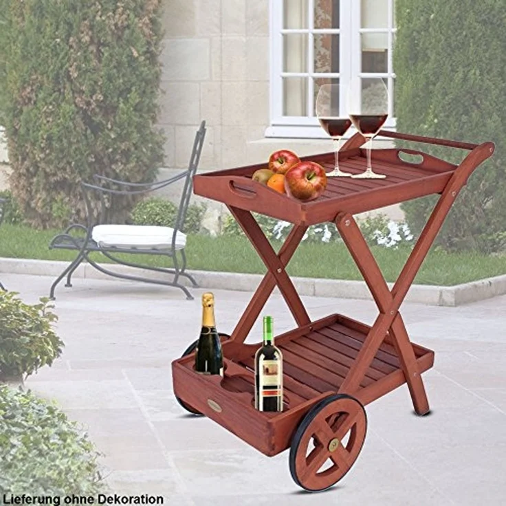 Garden Pleasure Teewagen TOLEDO mit 2 Etagen – Bild 2