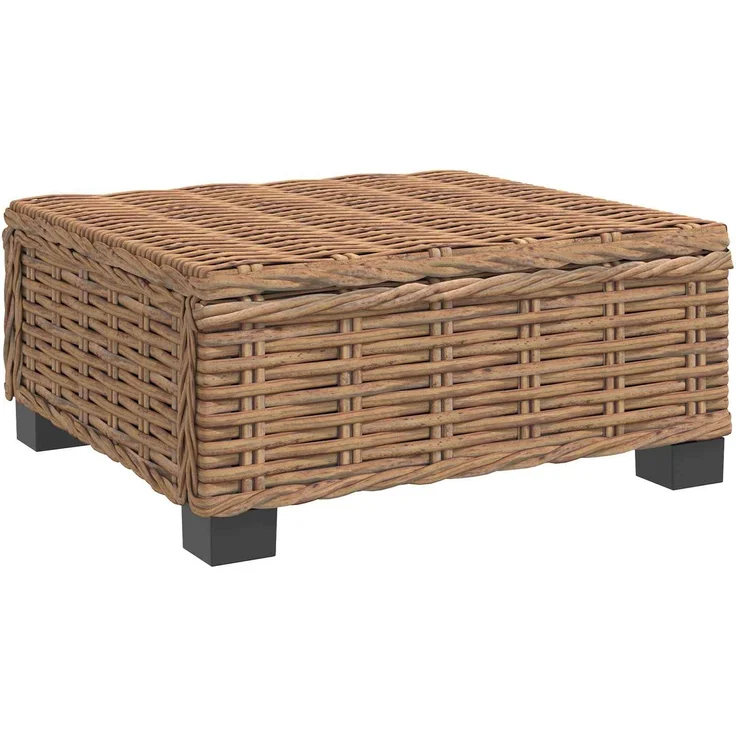vidaXL 6 Stk. Rattan-Lounge-Set mit Kissen GENDT Naturrattan Natur 3429870 – Bild 8