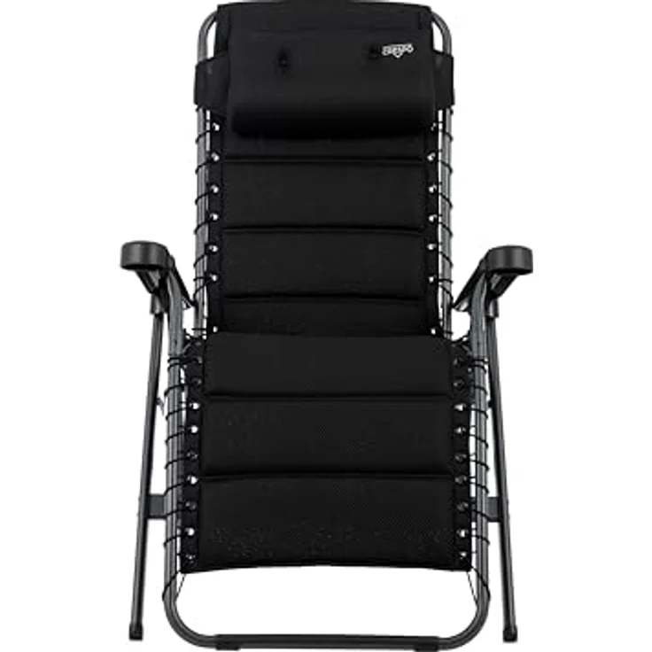 Crespo - Relaxliege - AP/232 - Air-Deluxe - Schwarz - Modell 2025 – Bild 2