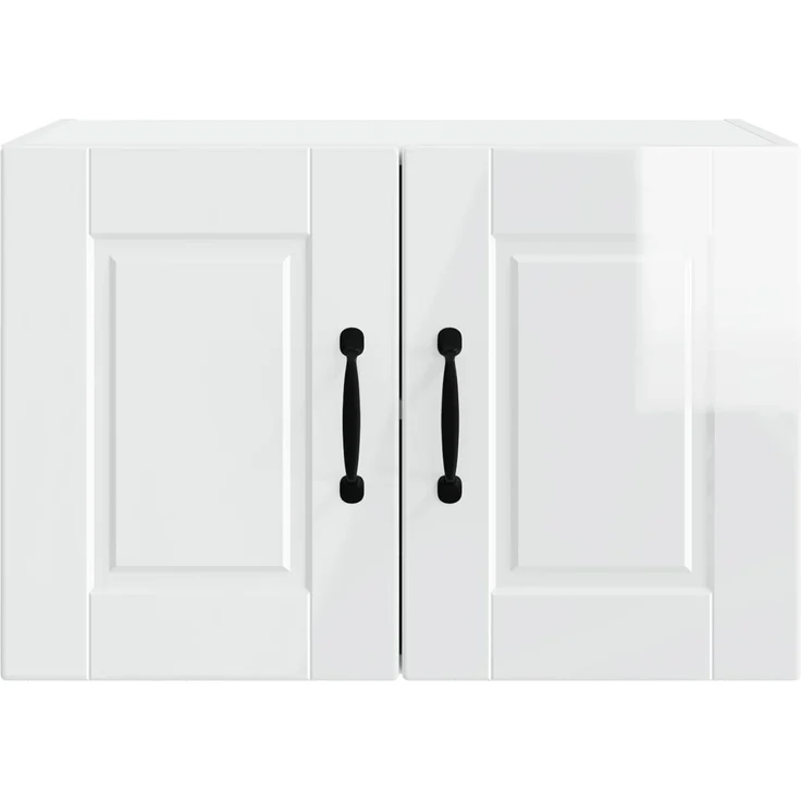 vidaXL Wandschrank PORTO 2 stk. Hochglanz-Weiß 60 x 31 x 40 cm 885274 – Bild 7