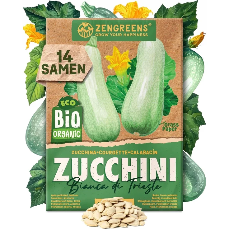 ZenGreens® - Bio Kräuter- & Gemüsesamen im 100er Set - 100 Kräuter- & Gemüse Samen für den einfachen Anbau im Garten, Balkon oder Hochbeet - Pflanzensamen - Saatgut – Bild 70