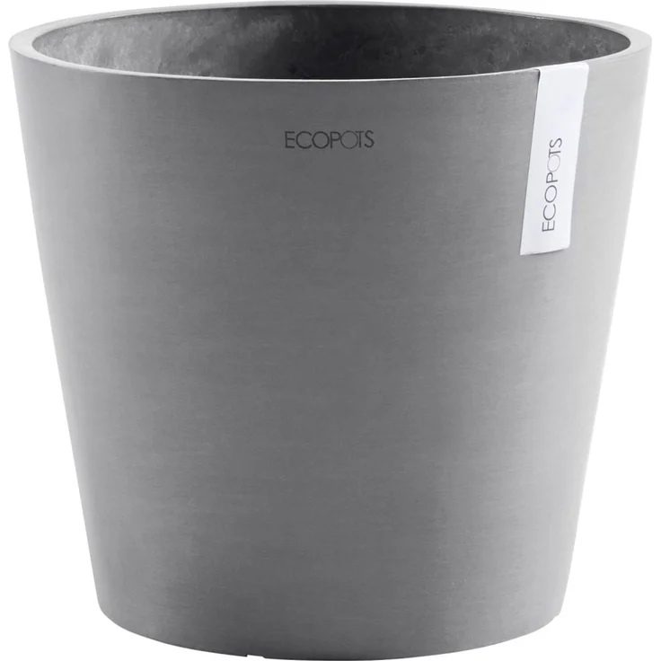 Ecopots Pflanztopf Amsterdam Ø 40 x 35 cm grau – Bild 3