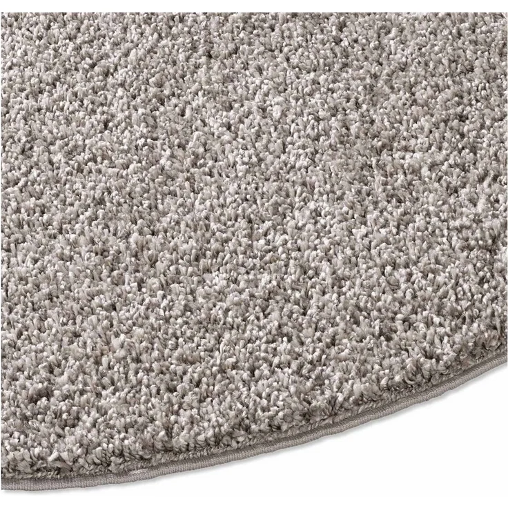 TaraCarpet Langflor-Teppich Venezia Shaggy, rechteckig, Höhe: 35 mm, Hochflor Shaggy Uni Grau Wohnzimmer Schlafzimmer 060x090 cm – Bild 3