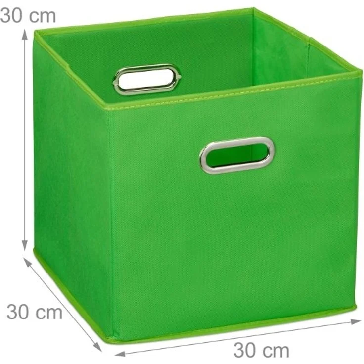Aufbewahrungsbox Stoff 2er Set – Bild 4