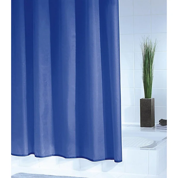 Ridder Duschvorhang Standard ultramarinblau Breite 120 cm – Bild 2
