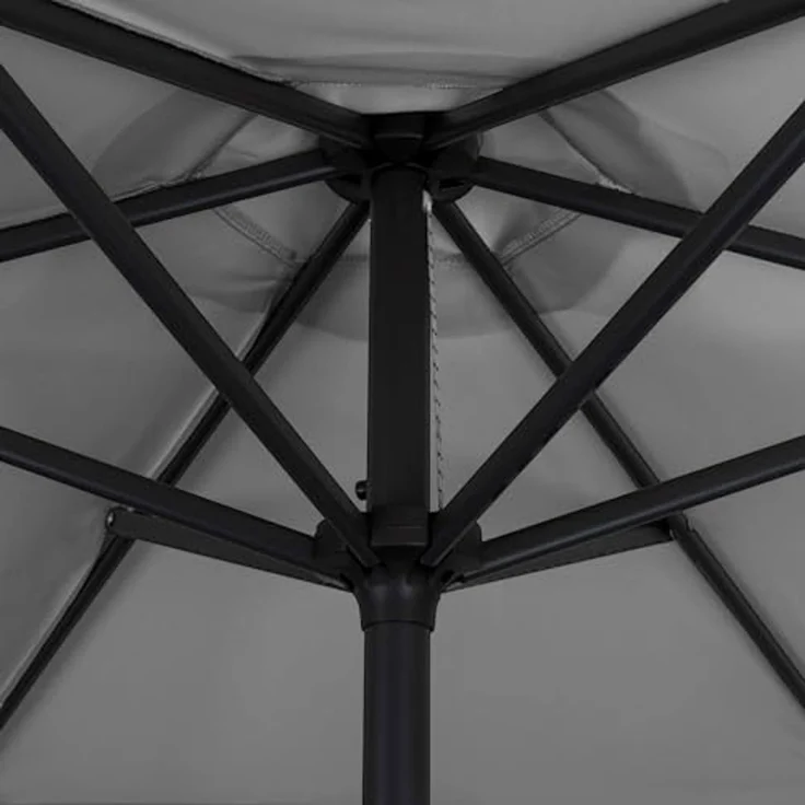 Derby 'Basic Lift neo 180' Sonnenschirm, mit Höhenverstellung, grau – Bild 6