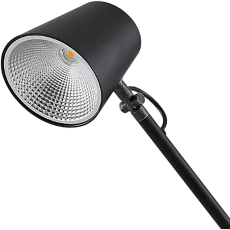 Lucande LED-Schreibtischlampe Tarris, dimmbar, Höhe 46 cm, schwarz – Bild 5