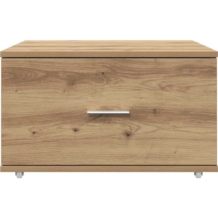vidaXL Schubladenschrank Mit Rad Artisan-Eiche 55 x 45 x 31 cm 869313 – Bild 6