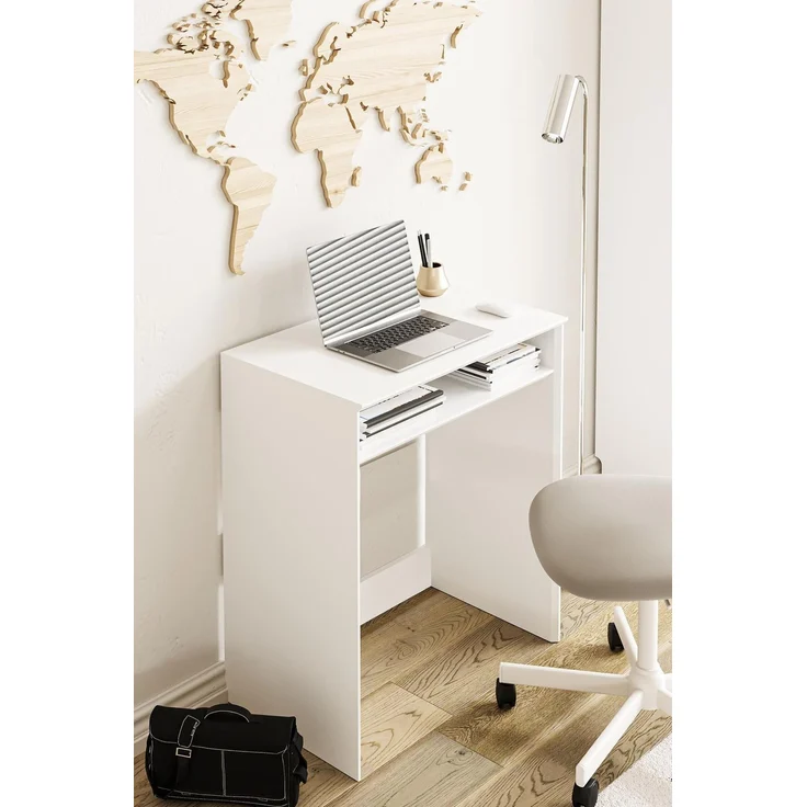 Skye Decor 'Zeyna - White' Schreibtisch, Weiß, 65 x 75 x 40 cm – Bild 2