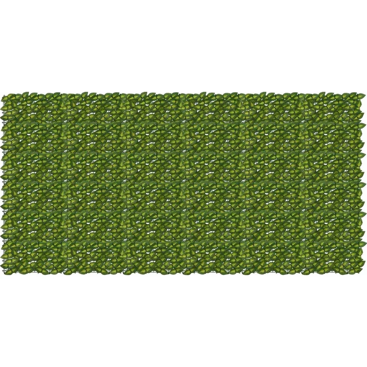 vidaXL Balkonsichtschutz mit Blättern Grün und Gelb 300 x 150 cm 42040678 – Bild 1