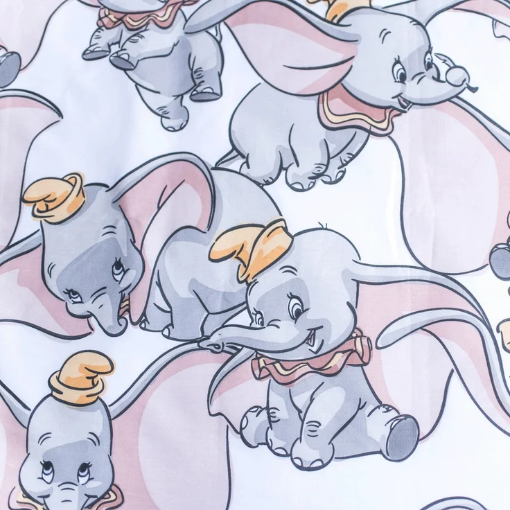 Disney Baby Bettwäsche Disney Dumbo 100x135 cm 100% Baumwolle – Bild 5