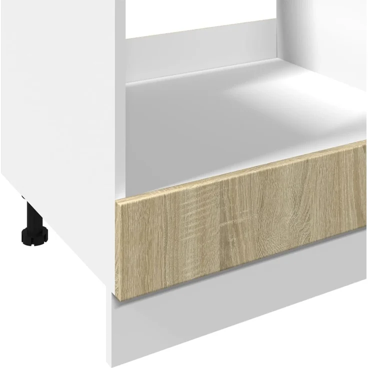 vidaXL Herdumbauschrank Sonoma-Eiche 60x46x81,5 cm Holzwerkstoff 849617 – Bild 10