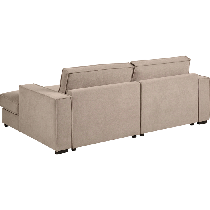 Ecksofa KOLDING Stoff Taupe linksseitig – Bild 5