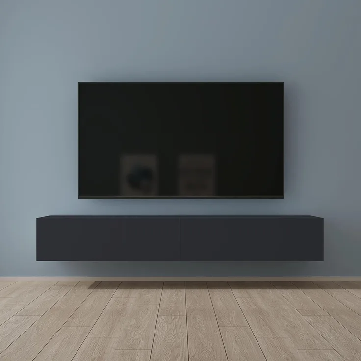 Mai & Mai Lowboard Lowboard TV Schrank Fernsehschrank Hängend Fernsehtisch Holz Sideboard