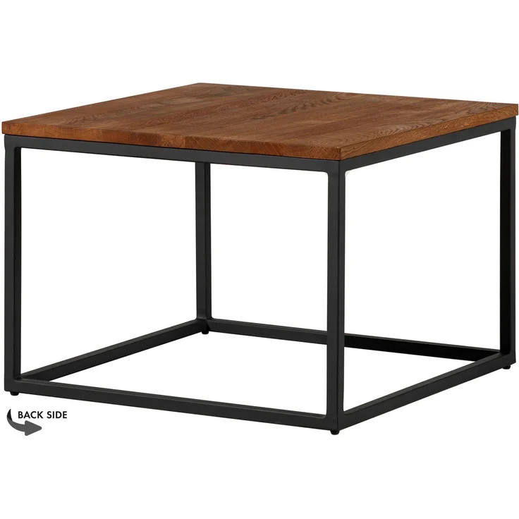 Couchtisch Wildeiche 60 x 60 x 43 natur geölt LOUNGE COLLECTION #07 – Bild 10