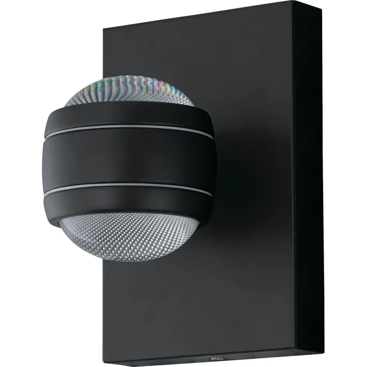 Eglo 94848 LED Wandleuchte SESIMBA Up & Downlight 2-flammig SCHWARZ