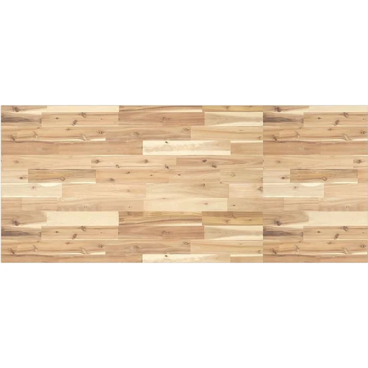 vidaXL Tischplatte Rechteckig 140x60x2 cm Massivholz Akazie 4008759 – Bild 2