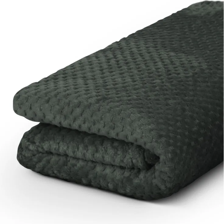 Kuscheldecke Cashmere Touch 150x200cm (Moon Mist) 250g/m² - Flauschige Wohndecke für Sofa, Couch und Bett, Tagesdecke Oeko-TEX - Sofaüberwurf