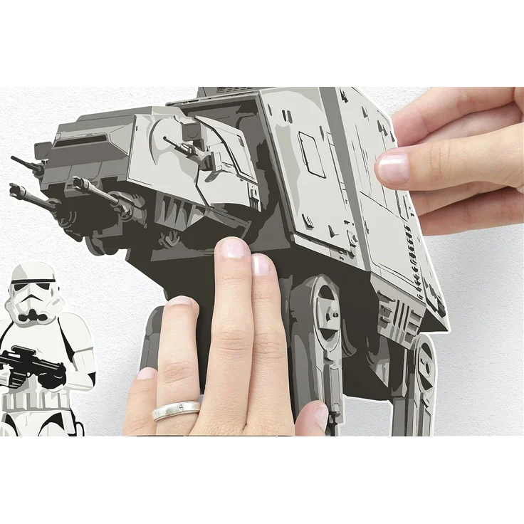 Komar Star Wars Wandtattoo Star Wars Doomed - 100x70 cm (Breite x Höhe) - 6 Teile - Darth Vader, Deco-Sticker, Wandaufkleber, Wandsticker, Wanddeko, Kinderzimmer - 14739h – Bild 4