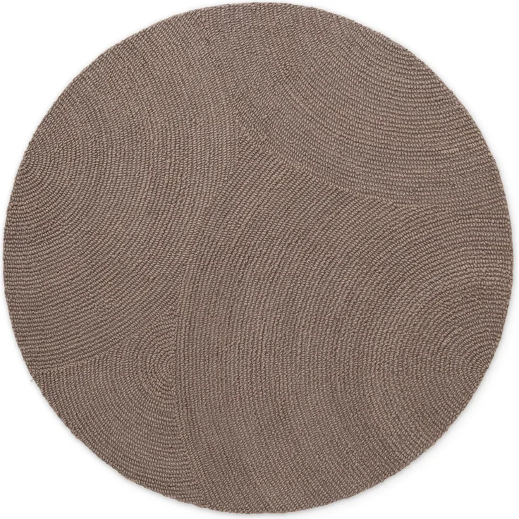 HANSE Home Wollteppich Calmio, auch als Läufer und in rund, rund, Höhe: 18 mm, Handgetuftet, Wolle, Natur, Wohnzimmer, Schlafzimmer, Skandi, Hygge – Bild 11