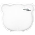 KOALA BABYCARE Babykissen Plagiozephalie, abnehmbar (mit Zwei Kissenbezügen), hilft EIN Plattkopfsyndrom vorzubeugen und zu behandeln. Aus Memory Foam - Weiß - Registriertes Design KBC®