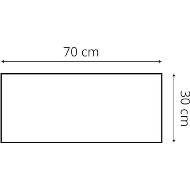 DecoNest Wandkissen, Wandpolsterung, Wanddekoration, Bettkopfteil, 3D-gepolstertes Wandpaneel 70 x 30 cm Dunkelblau – Bild 3