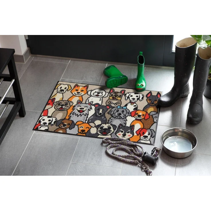 Salonloewe Fußmatte Fußmatte 50x75 Dog People, Eingangsmatte normal, Höhe: 500 mm – Bild 2
