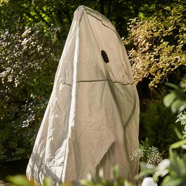 Siena Garden 'AquaShield' Hängesessel-Schutzhülle, Polyester hellgrau, 203 x 115 x 115 cm – Bild 3