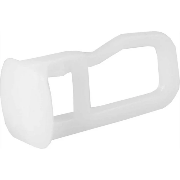 Bestlivings Gardinenschiene, wird auf vorhandene Alu Gardinenschiene gesteckt, Klickgleiter (20er Pack) Gleiter für Aluminiumschienen 100% Kunststoff – Bild 2