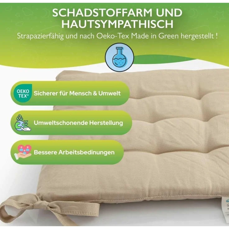 etérea Himmlische Qualität Sitzkissen etérea Sitzkissen Stuhlkissen Basic Auflage und – Bild 3